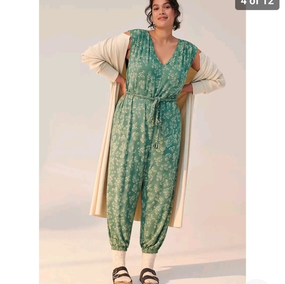 Anthropologie Weekend Sleep Jumpsuit Size S - Picture 3 of 11